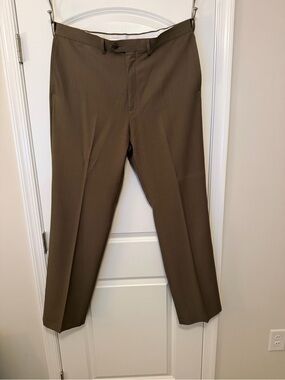 Haggar Men's Dress Pants - Dark Brown